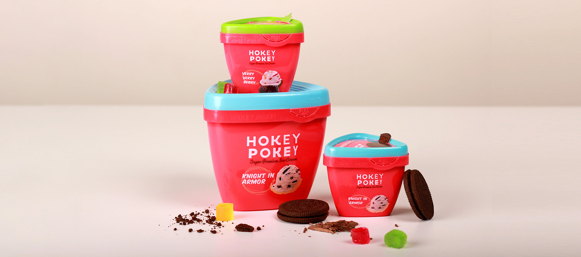 Hokey Pokey Icecream Feast Ticket Design Leading Product Design Industrial Design Packaging Design Firm