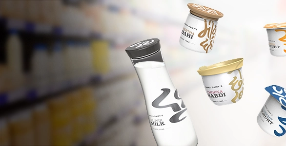 Packaging dairy brands